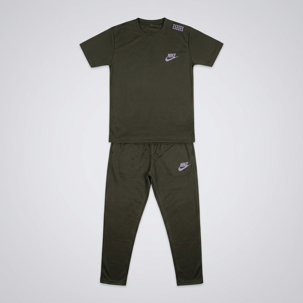 Men’s Light Green Premium Tracksuit – Stylish Sports & Casual Wear