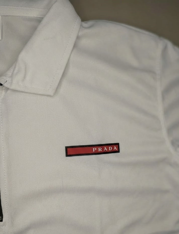 Men’s White Zipper Tracksuit – Premium Sports & Casual Wear