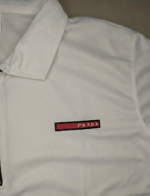 Men’s White Zipper Tracksuit – Premium Sports & Casual Wear