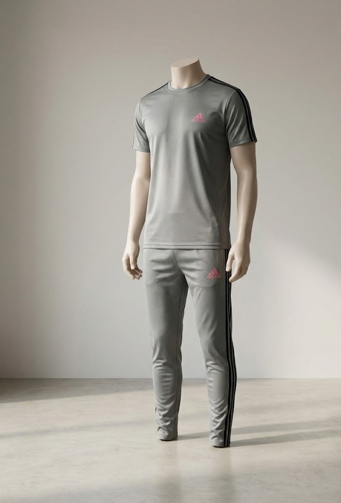 Men’s Grey Premium Tracksuit – Comfortable Sports & Everyday Wear